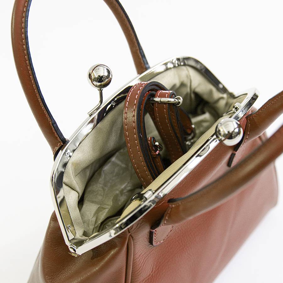 Laura Di Maggio NONNA – Borsa a clutch in nappa cuoio In Saldo