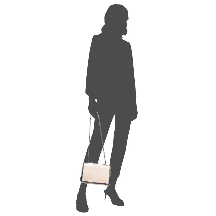 Laura Di Maggio VIENNA- borsa elegante versione cipria Italia