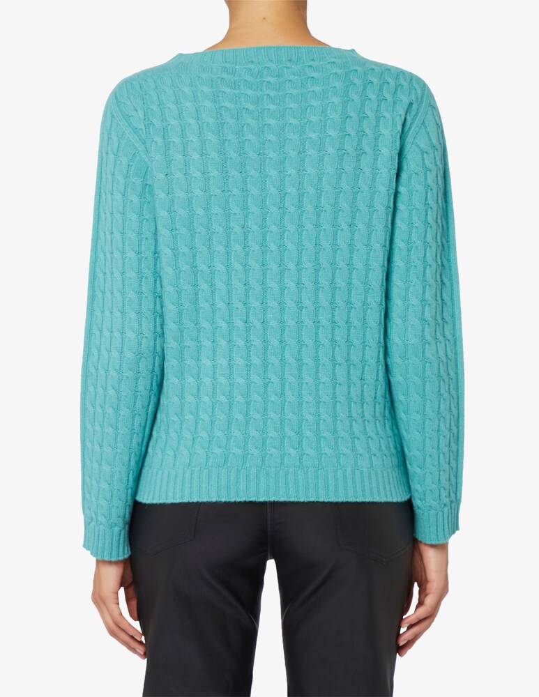 Elizabeth Ascot Maglione scollo a barca con treccia Fino Al -60%