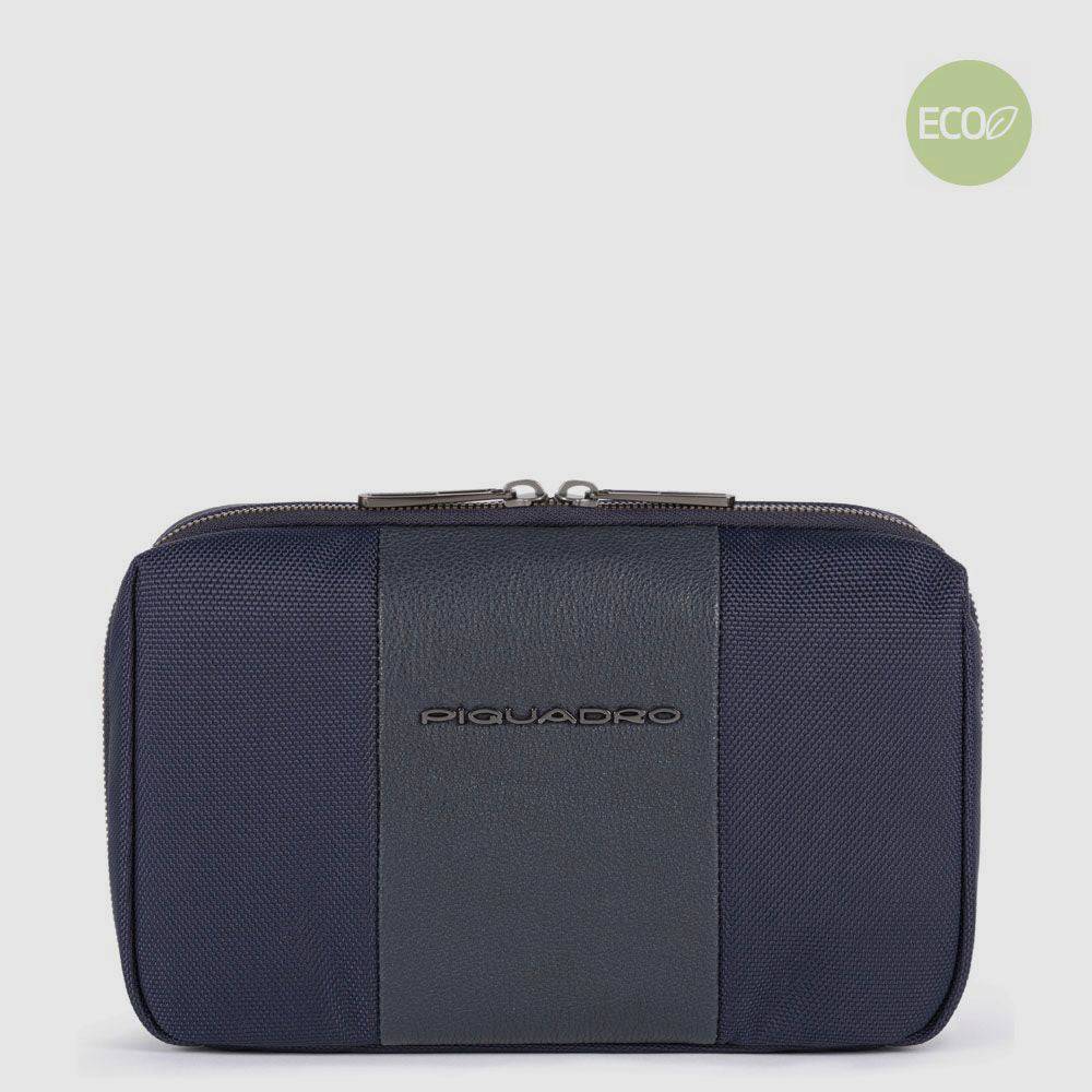 Piquadro Electronic cord pouch in recycled fabric Acquista Ora