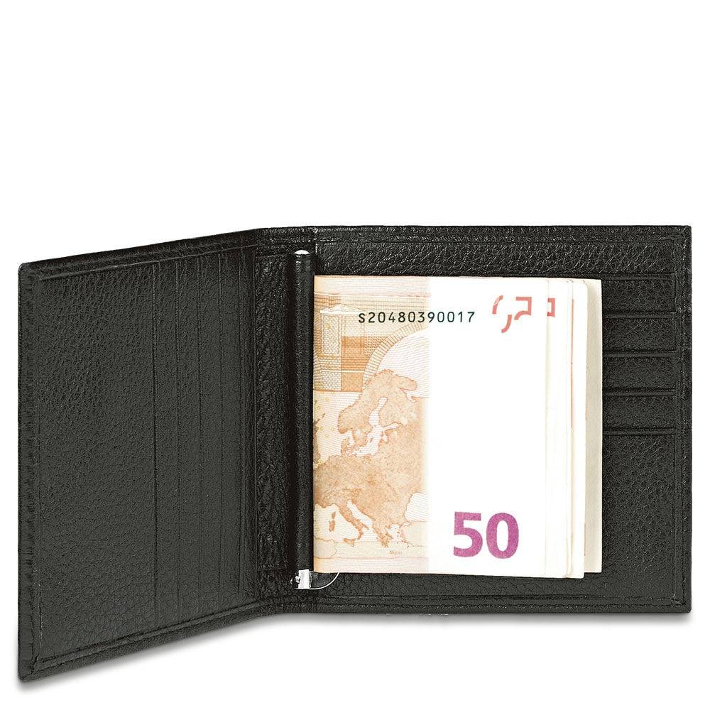 Piquadro Men’s wallet with money clip Promozione Limitata
