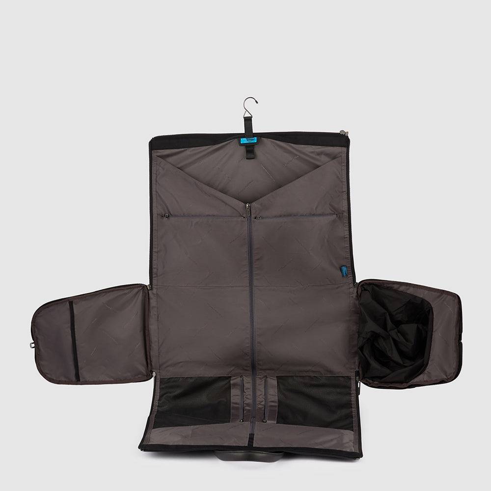 Piquadro Hanging garment duffel bag in recycled fabric Italia