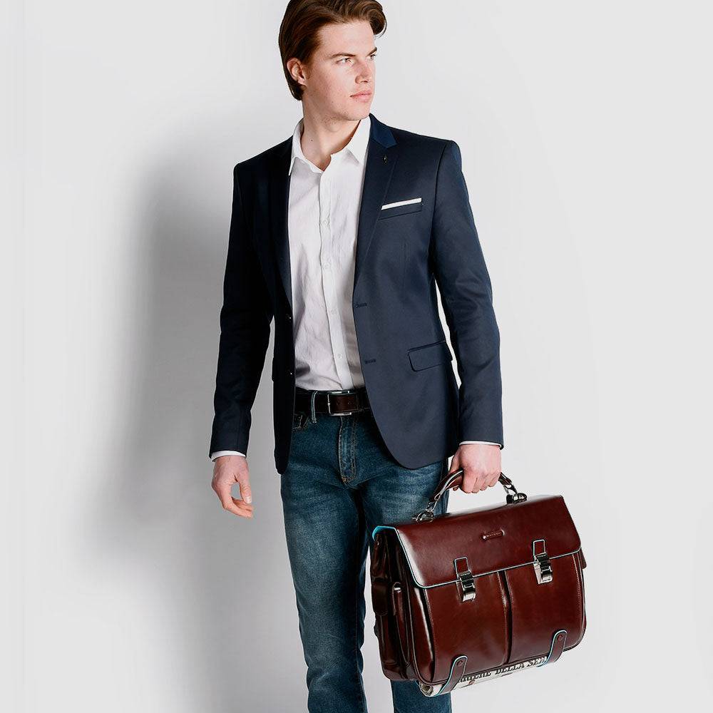 Piquadro Computer 15,6" and iPad®Pro 12,9” and briefcase Prezzo Ridotto