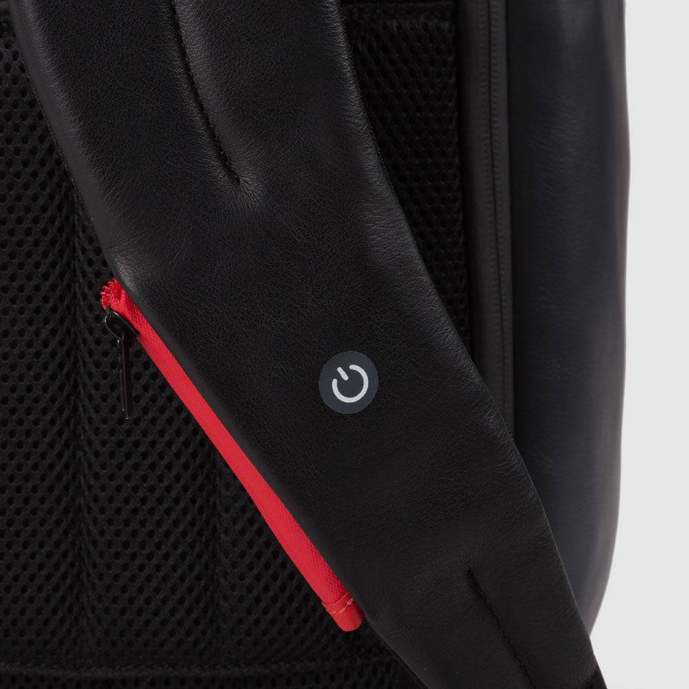 Piquadro LED-backpack for laptop 15,6" Italy