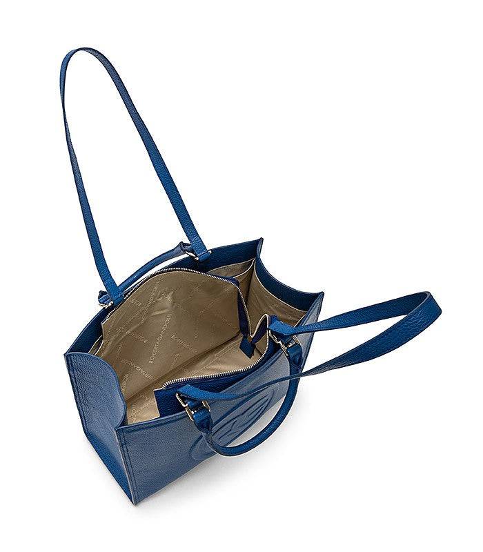 Roberta Gandolfi Roberta Pelle medium Borsa a mano in pelle con doppi spallacci per essere portata a spalla e tramezza Qualità Garantita