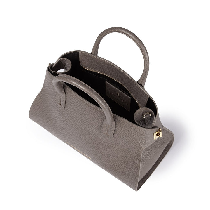Roberta Gandolfi Elodie bowling small borsa a mano in pelle con tracolla staccabile e regolabile 2025