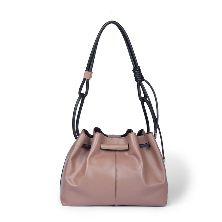 Roberta Gandolfi Gisella Large borsa con doppia portabilità mano o spalla in morbido vitello Consegna Veloce