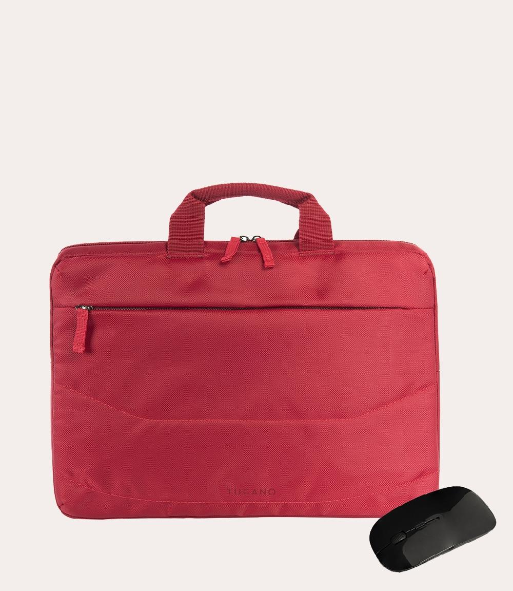 Tucano Borsa slim per laptop 15.6" con mouse wireless Novità