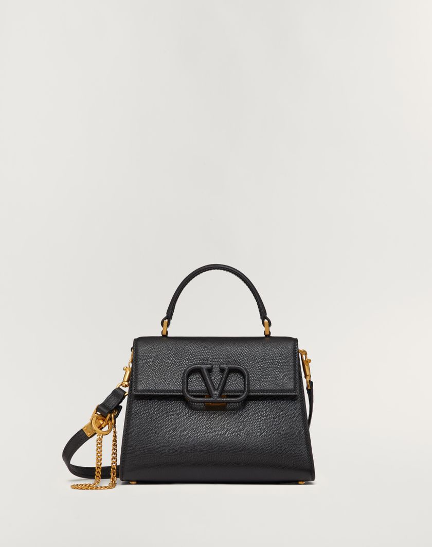 Valentino Handbags Borsa A Mano Piccola Vsling In Vitello Granato per Donna in Rose Cannelle | Valentino IT Affare Del Giorno