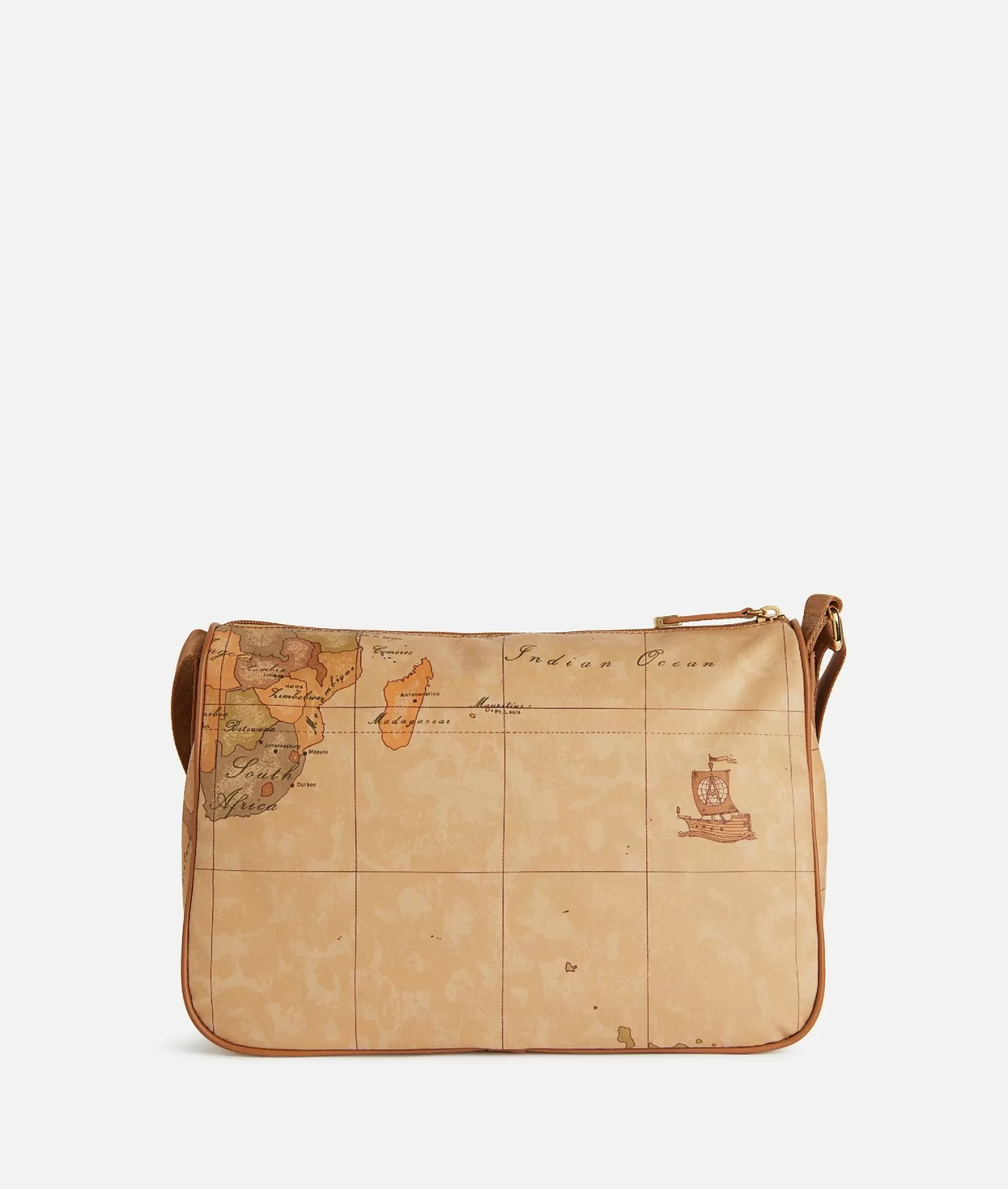 Alviero martini 1a classe Geo Soft borsa a tracolla con tasche Prezzo Ridotto