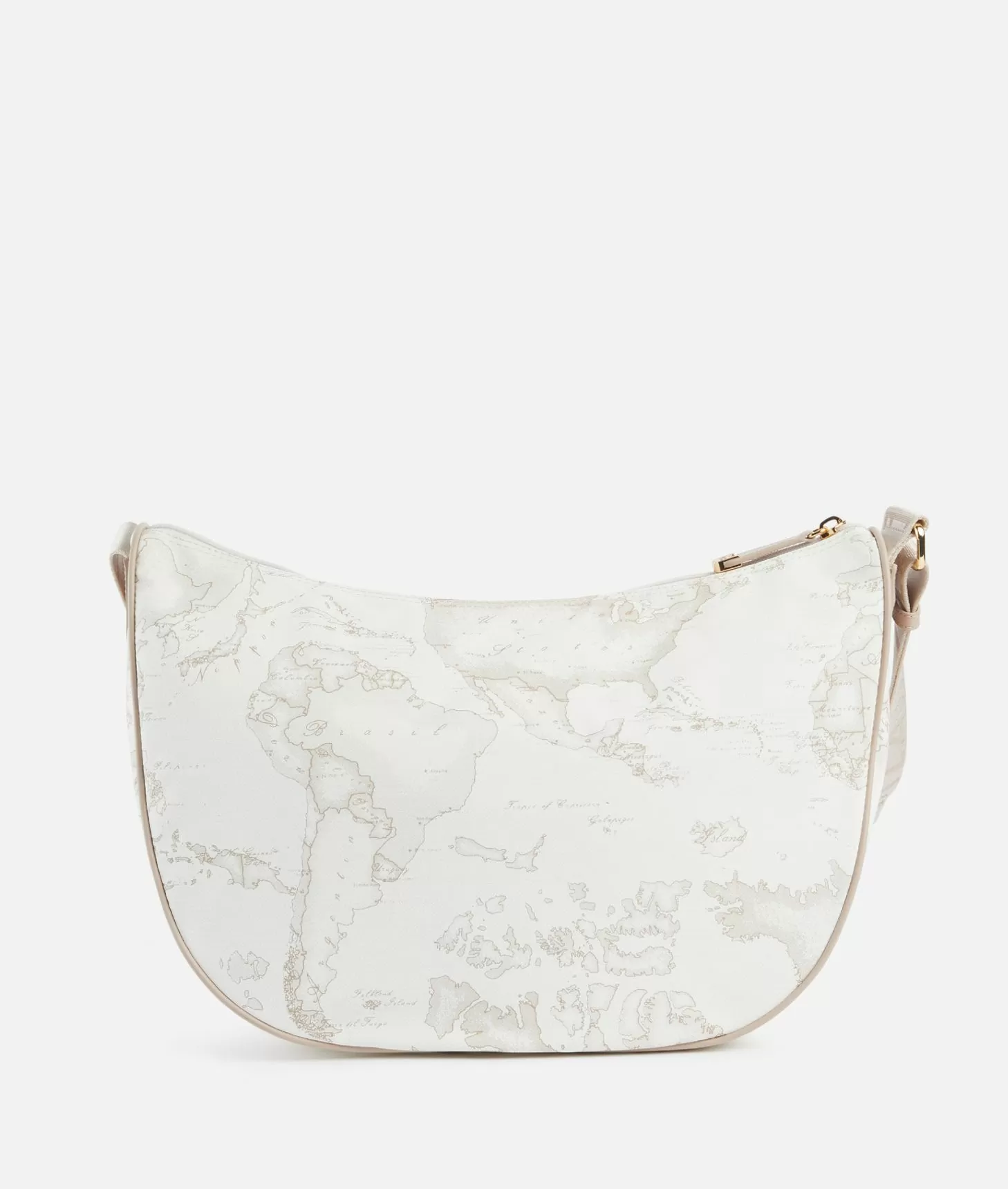 Alviero martini 1a classe Geo Soft White tracolla a mezzaluna grande Economico